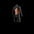 The One Longarm Shorty 3/2mm Zipfree 2024 - Black